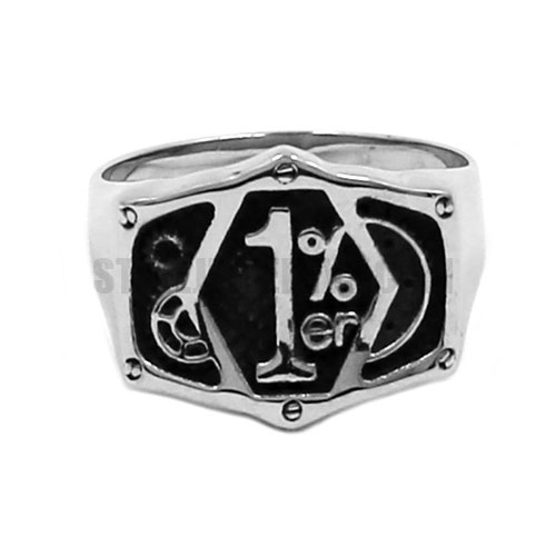 Screw One Percent Ring Stainless Steel One Percent Ring SWR0738 - Click Image to Close